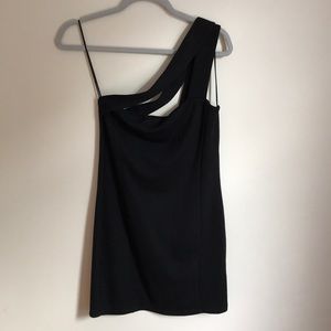 Black One Shoulder ASOS Dress